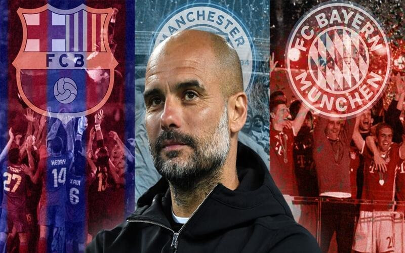 HLV Pep Guardiola có sự nghiệp cầm quân vĩ đại