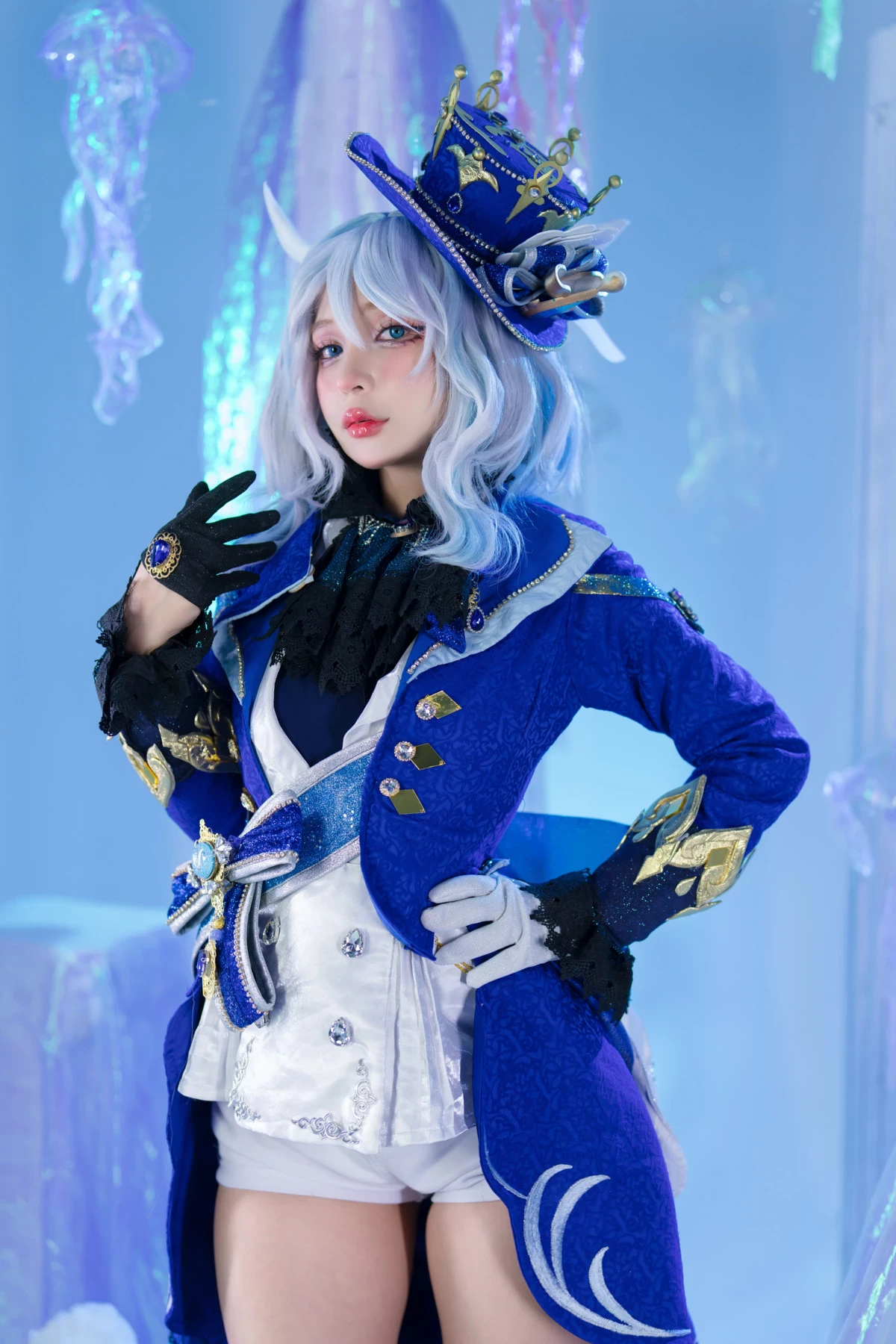 Mỹ nhân Umeko.J cosplay nhân vật Furina vừa xinh vừa gợi cảm