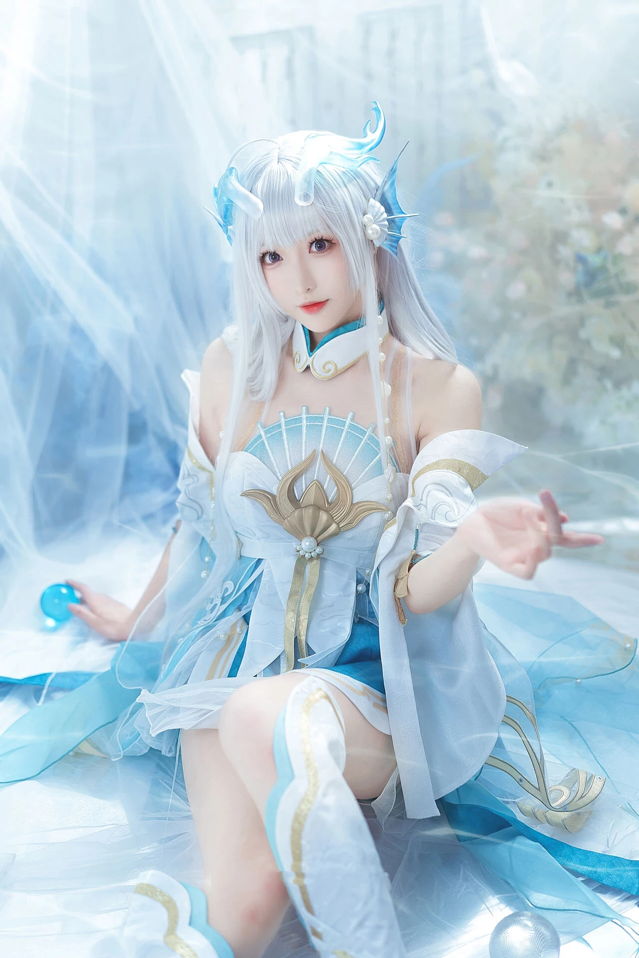 Gái xinh @nangongOVO cosplay Tây Thi trong game Vương Giả Vinh Diệu 