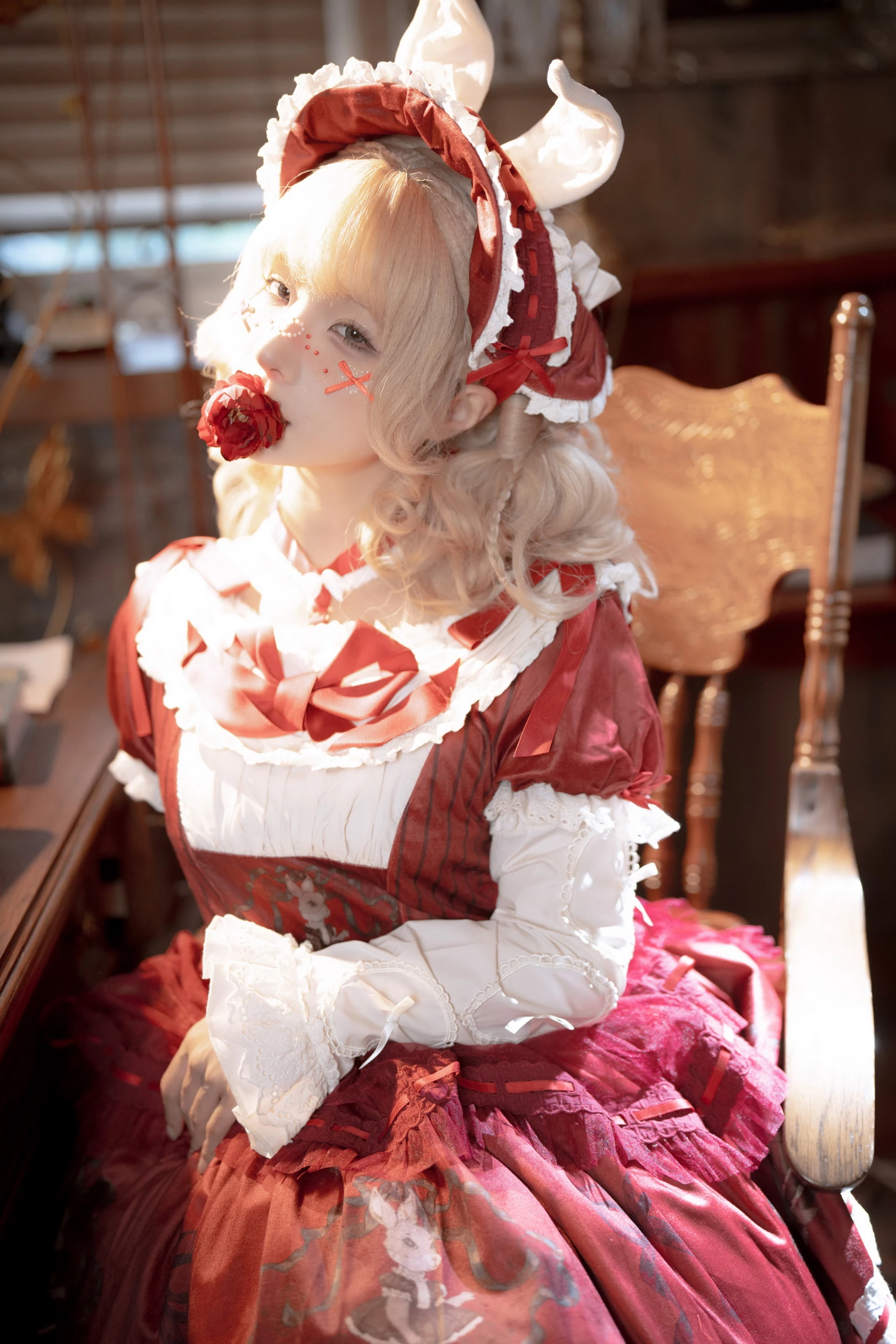 Cosplay Window Doll dễ thương, đáng yêu