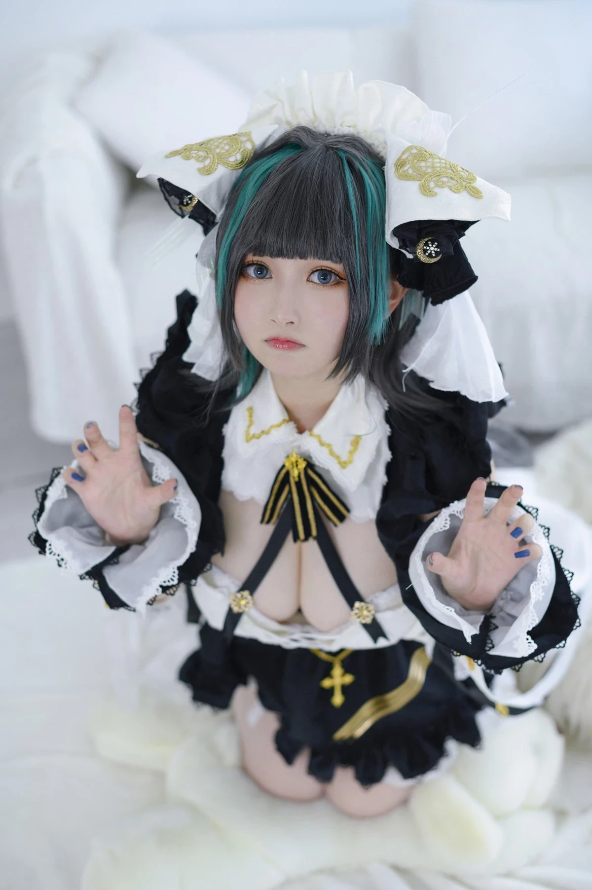 Gái xinh sexy cosplay HMS Cheshire nhân vật nóng bỏng gợi cảm nhất Azur Lane