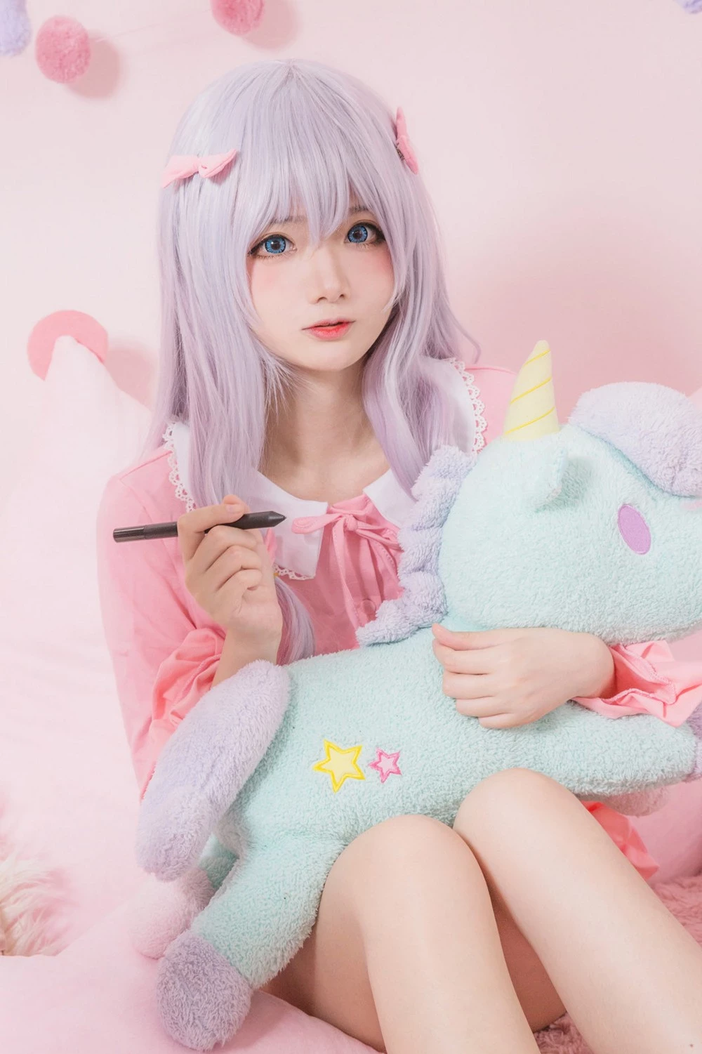 Cosplay anime nhân vật Sagiri Izumi Lolii trong bộ Eromanga Sensei